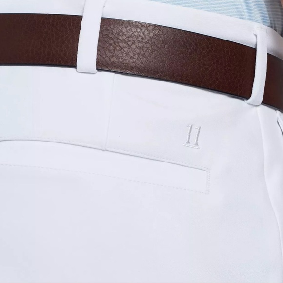 Walter Hagen White Flat Front Men’s Performance 11 Golf Shorts 9” Size 35 NWT - Picture 4 of 5